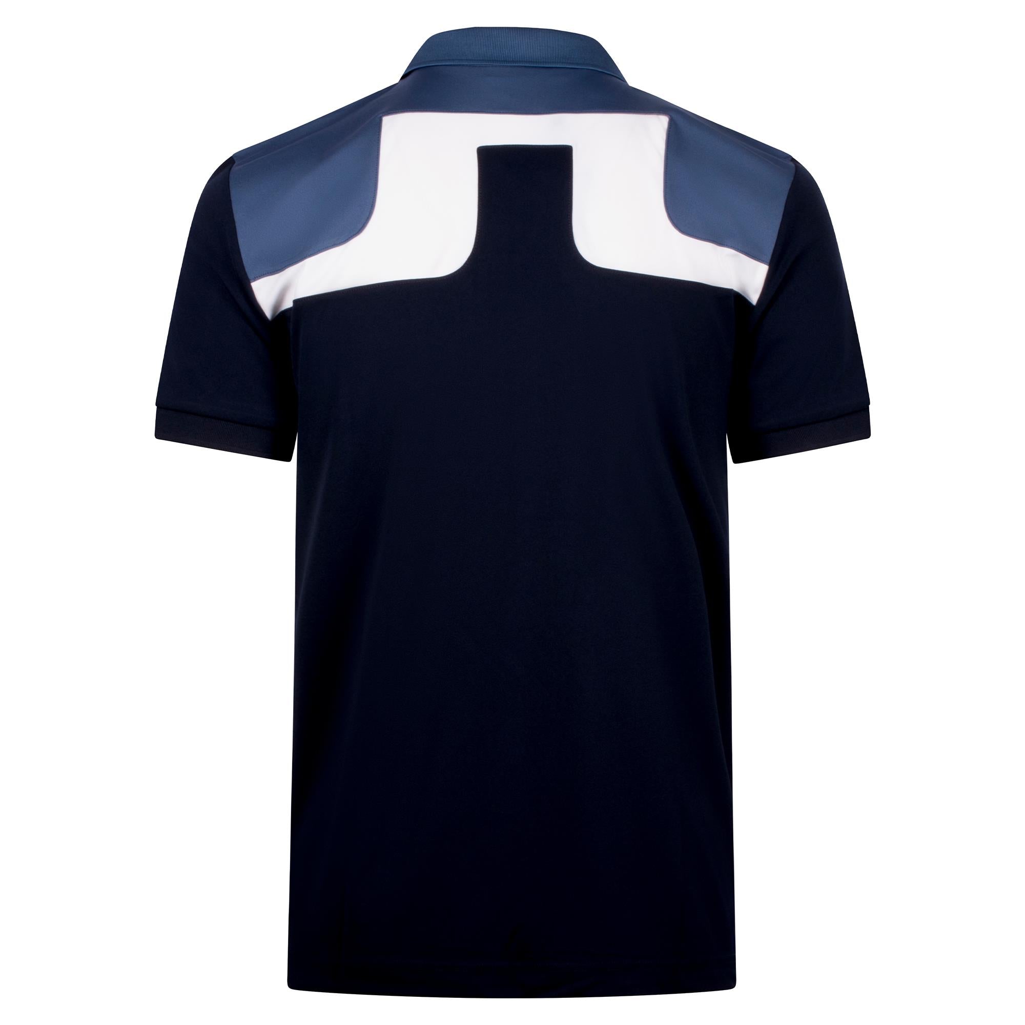 J Lindeberg Jeff Mens Golf Polo Shirt Navy